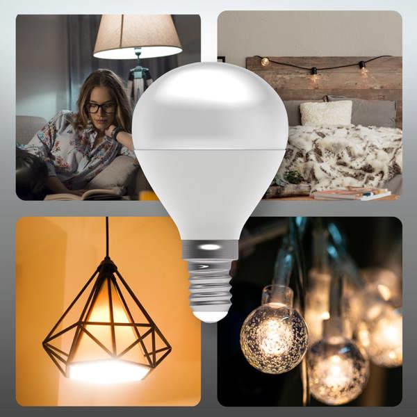 BELL Lighting E14 Dimmable LED Golf Ball Bulb 4.7W Light Bulb