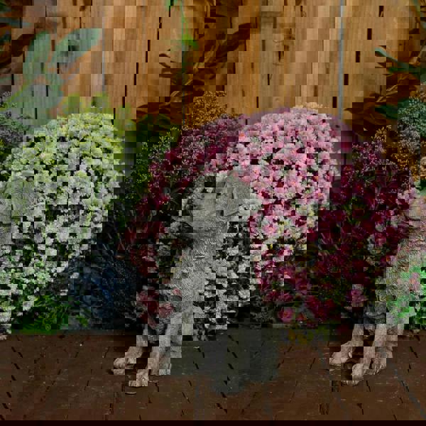 Rottweiler Puppy Stone Cast Ornament 