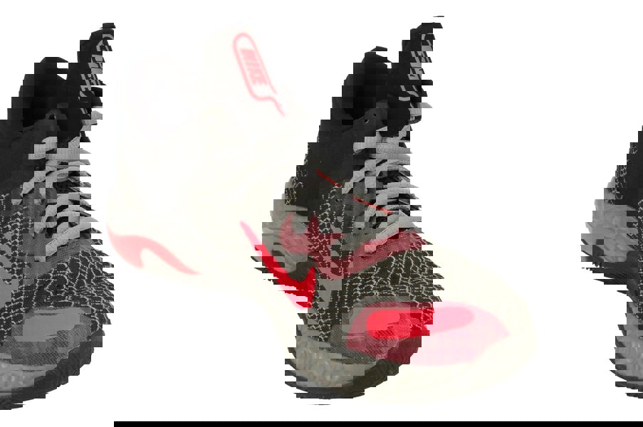 Nike Renew Elevate II Mens Basketball Trainers Cw3406  008 - Black Siren Red Pink Prime 008 - Photo 3