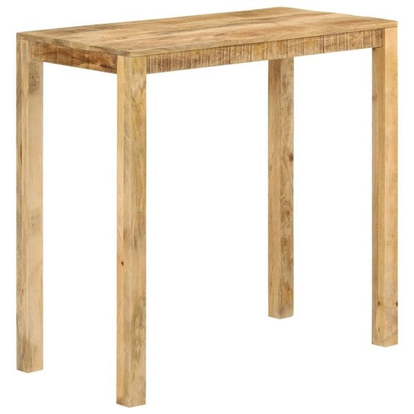 Berkfield Bar Table 112x55x108 cm Solid Wood Mango