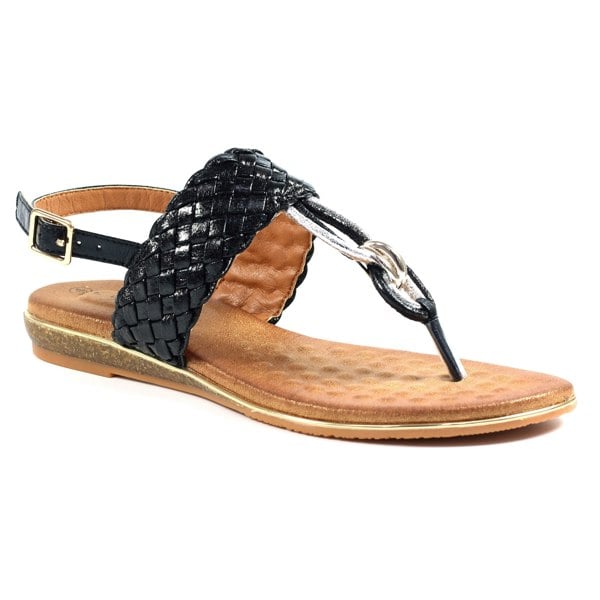 Lunar Women's Dawley Sandals - Black