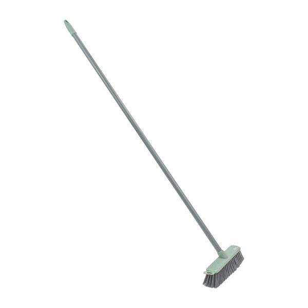 JVL Angled Sweeping Brush With Hard Bristles - Grey