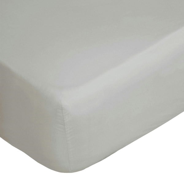 Belledorm 200 Thread Count Egyptian Cotton Deep Fitted Sheet - Platinum