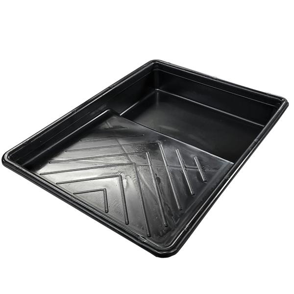 Ketoplastics Plastic Paint Tray 9" Painting Tray Durable Decorating Roller Tray Ideal For Trade & DIY Rollers Up To 9" Wide - Pack of 3