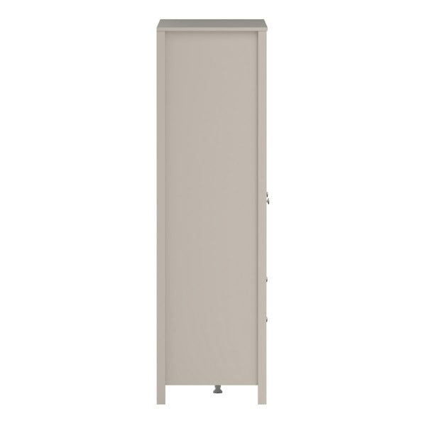 Furniture To Go Madrid Wardrobe with 2 Doors + 1 Mirror Door + 2 Drawers in Cashmere