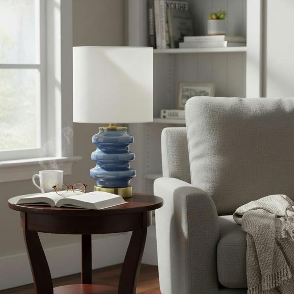 38CM CERAMIC TABLE LAMP