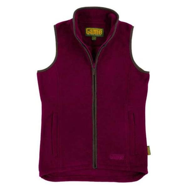 Game Penrith Ladies Fleece Gilet Rose