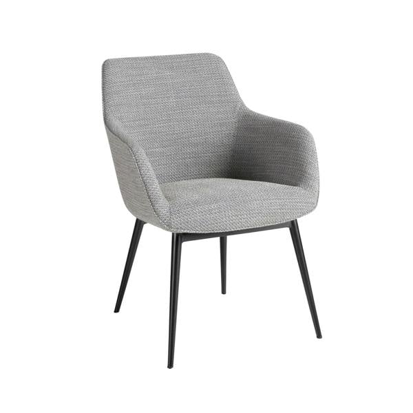 Angel Cerdá Grey Fabric Chair 4222