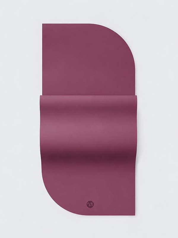Yoga Studio Wave Grip Mat 4mm - Bordeaux