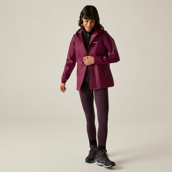 Regatta Women's Pack It III Waterproof Jacket - Beaujolais