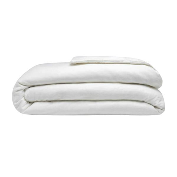 Belledorm Brushed Cotton Duvet Cover - White - 