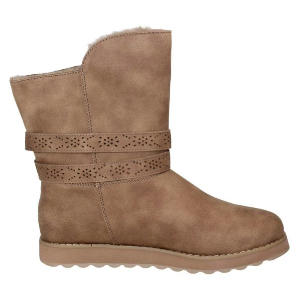 Skechers Ladies Skechers Warm Tech Memory Foam Boots Keepsakes 2.0 Night Peaks