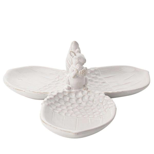 Country Living Squirrel & Acorn 3 Tray Serving Plate
