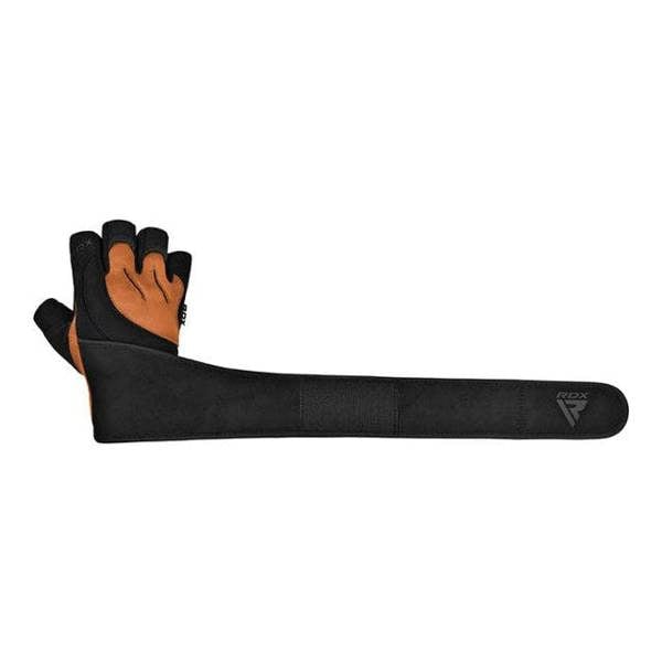RDX Sports GYM GLOVE MICRO TAN/BLACK PLUS