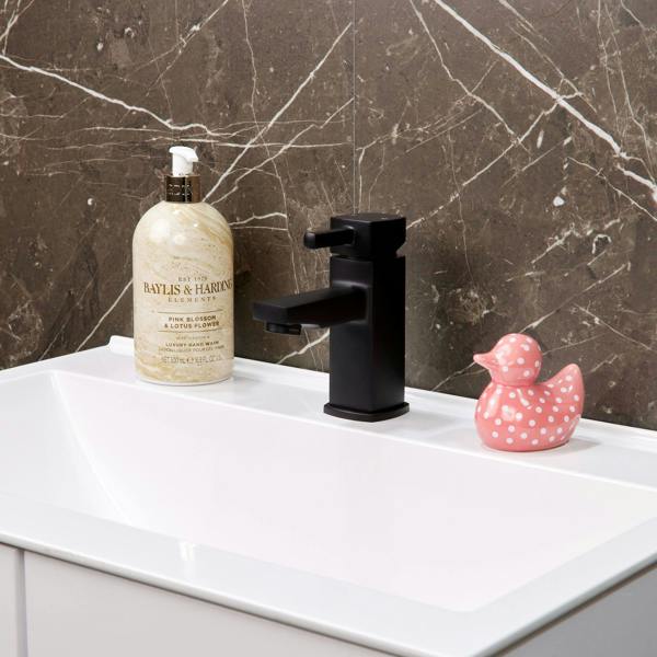 Flode Nisser | Mono Basin Mixer Tap | Matt Black
