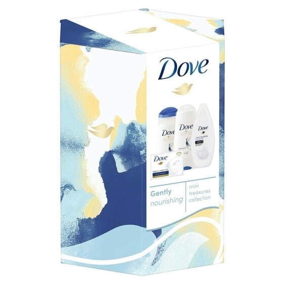 Dove Gently Nourishing Mini Treasures Collection 4 Piece Gift Set for Her