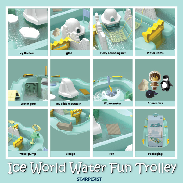 Starplast Ice World Water Trolley
