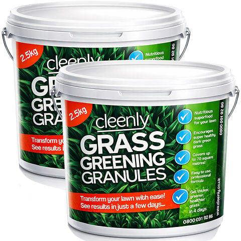ProKleen Cleenly Grass Greening Granules Lawn Fertiliser - Superfood to Make Grass Greener, Stronger & Healthier 5kg