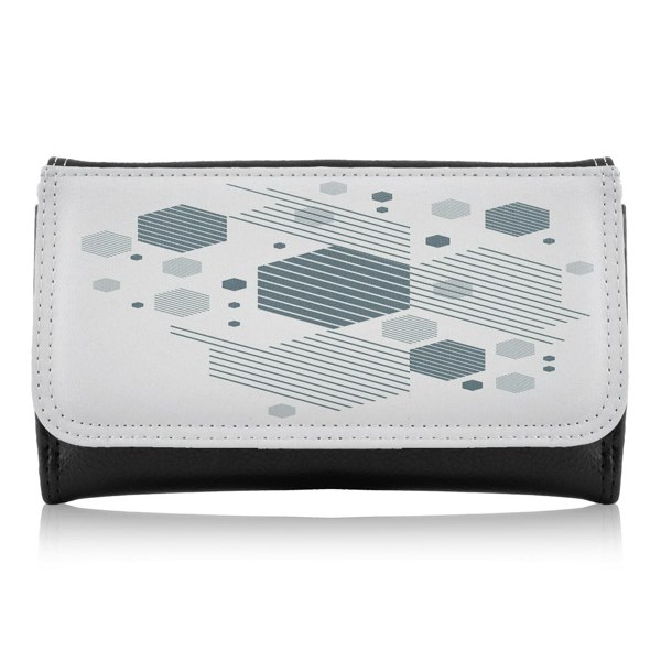 Benjamin Tate Design Geometric Graphic 1600S Maxi Purse