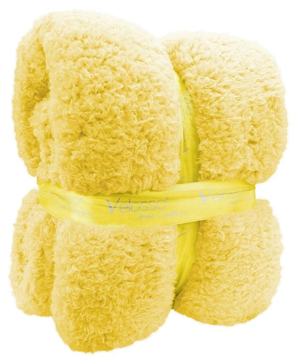 Velosso Teddy Sherpa Reverse Blanket - 130cm x 180cm