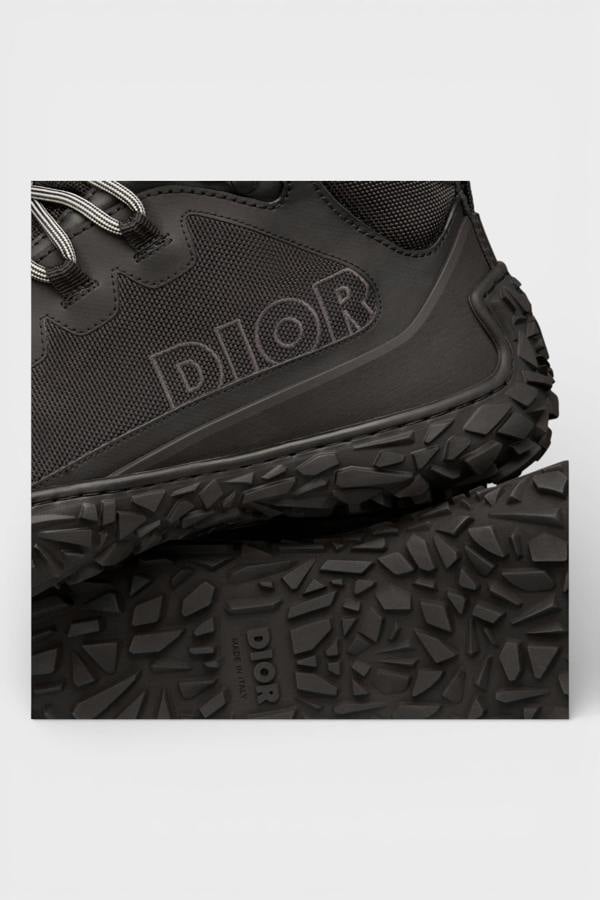 Dior B28 Hiking Boot Mesh Black