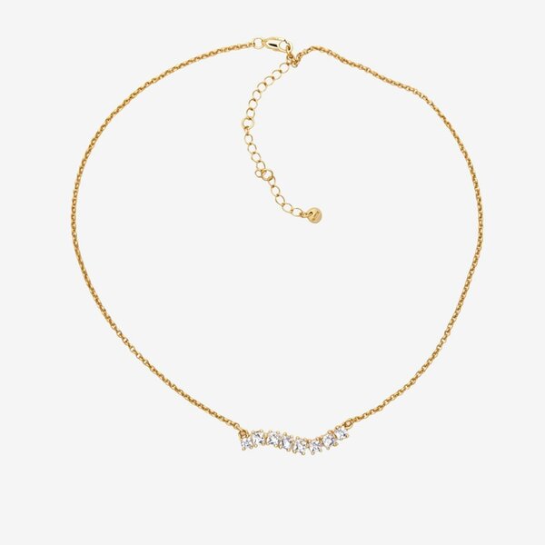 Uchi & Soto Nami Gold Stone Wave Necklace
