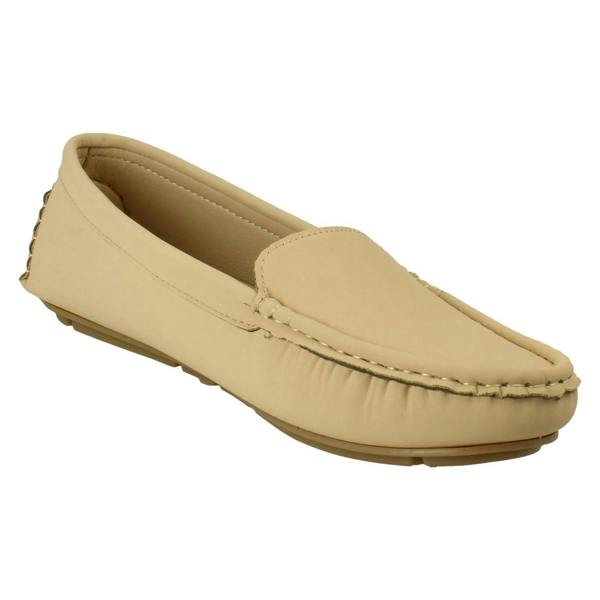 Spot On Ladies Spot On Lightweight Moccasins F3125