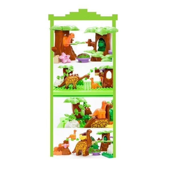 Leaper Dinosaur Assembling Building Blocks