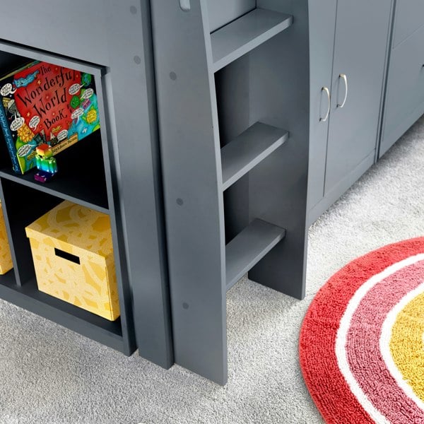 Bedmaster Lacy Mid Sleeper Storage Bed