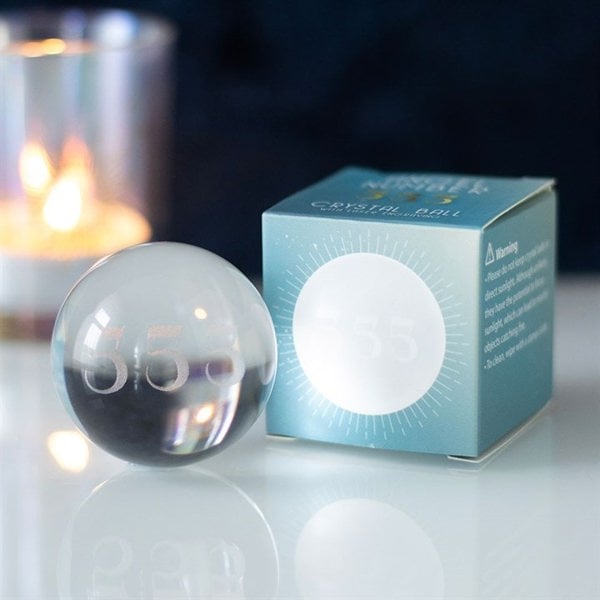 Serano 555 Angel Number Crystal Ball