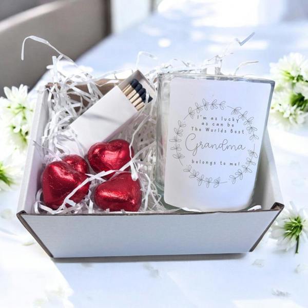 Aye Do Gifts Best Grandma Candle Gift Set | Mum