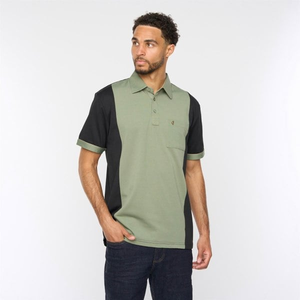 Gabicci G51X02 Mens Short Sleeve Jersey Polo Shirt Gabicci Classic - BLACK