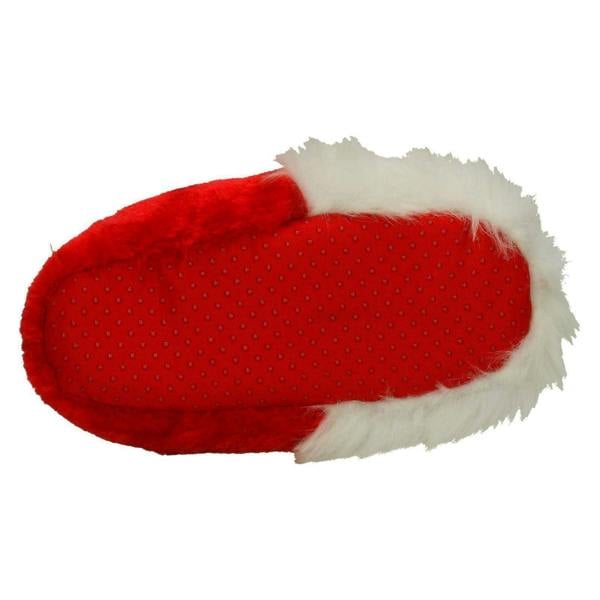 Spot On Childrens Unisex Spot On Flat Novelty Santa Slippers