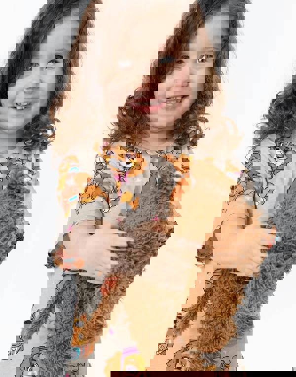 Paw Patrol Girls Multicoloured Believe In Yourself Multi-Character Print Multi-Pack of 2 Short-Sleeved T-Shirts