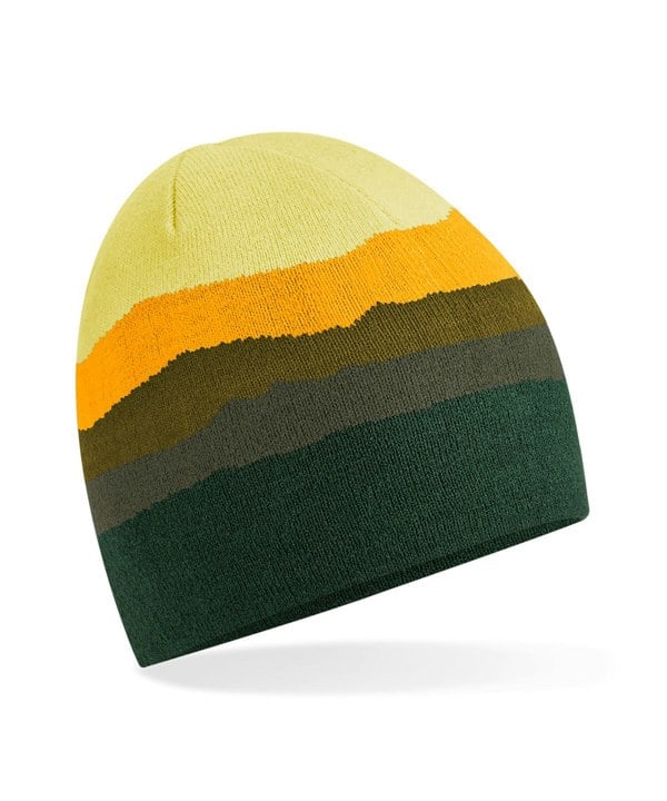 Beechfield Adult Beechfield Mountain Peaks Knit Beanie {B394R}
