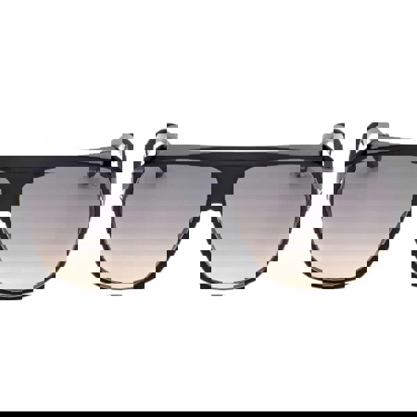 Tom Ford Hawkings-02 Gradient Smoke Lens Shiny Black Sunglasses One Size