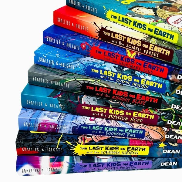 The Last Kids on Earth 9 Book Set By Max Brallier Netflix Original