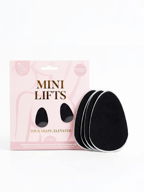 Perky Pear Mini Lifts Boob Tape-BLACK-A-D Cups