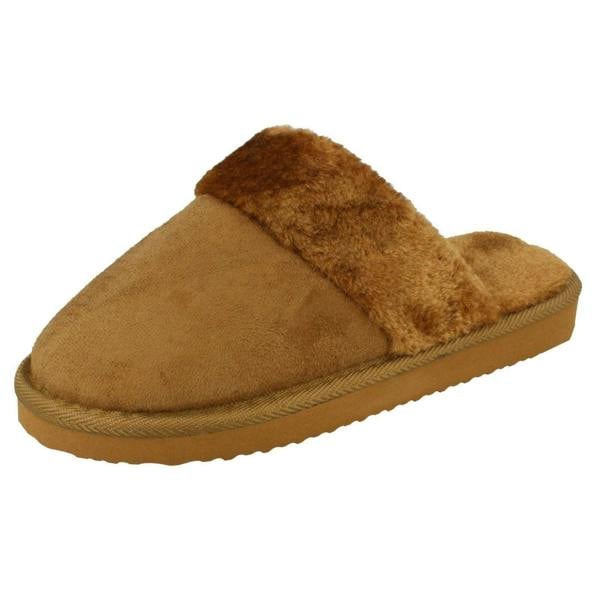 Spot On Ladies Spot On Mule Slippers