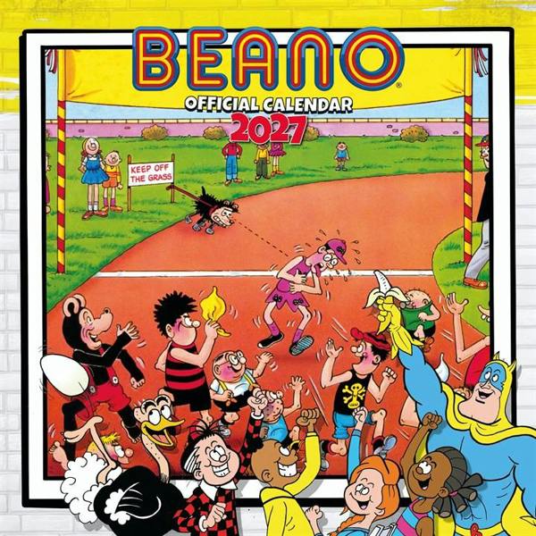 Beano The Beano Calendar 2027, Wall Calendars, Month To View, Humour, Gift