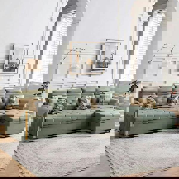 Malhotra L Shape Sofa Bed, Small Corner Sofa Bed - small corner sofa leather