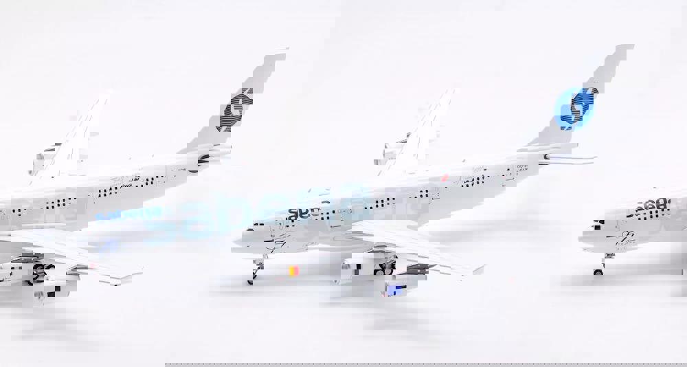 InFlight200 Sabena Airbus A340-211 OO-SCW 75 Year Logo With Stand Limited 75 Models 1:200 Scale Inflight200 IF342SB1124R