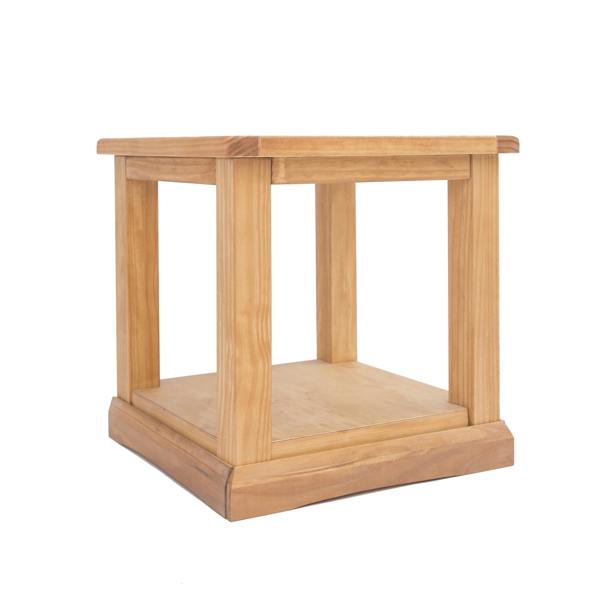Cabinet Bits Side Table / End Table with Shelf