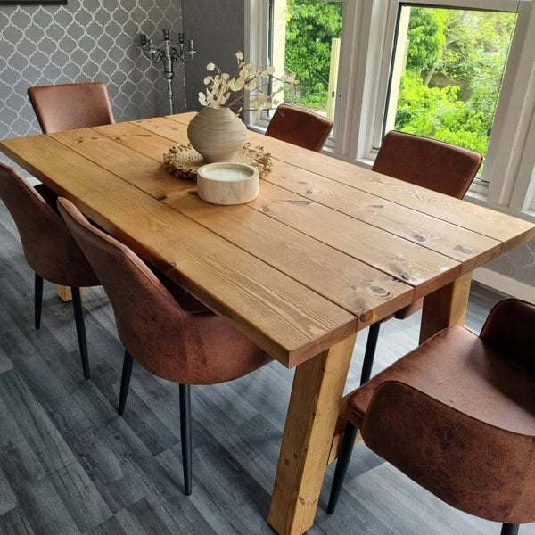 The Bespoke Carpentry Co Reclaimed Dining Table (2")