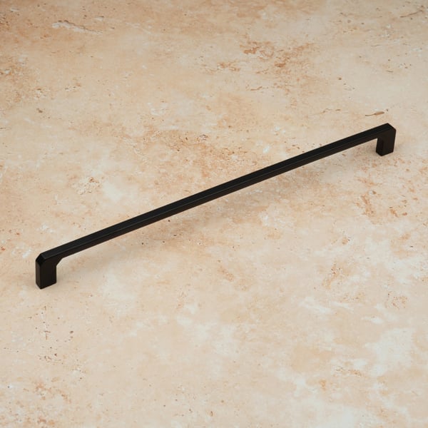 Handle & Home Matt Black Angled End D-Bar Handles