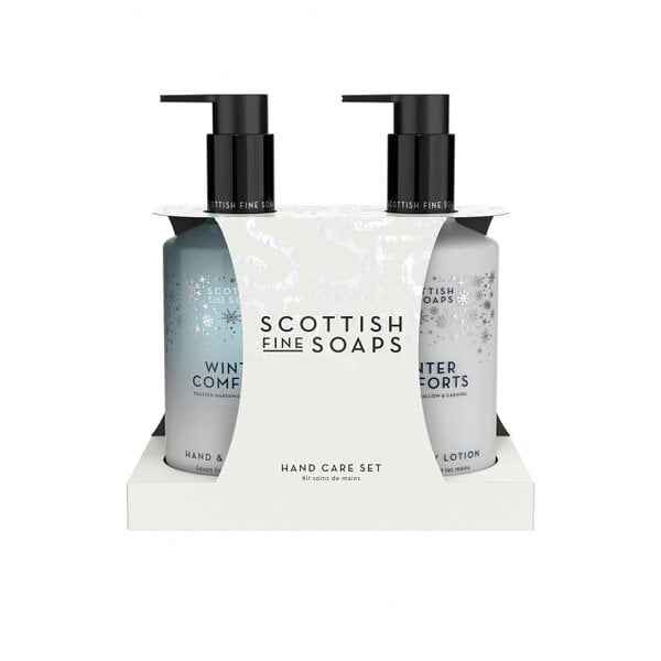 Scottish Fine Soaps Scottish Fine Soaps Winter Comforts Hand Care Set 2X300ml Pump Bottles Duo