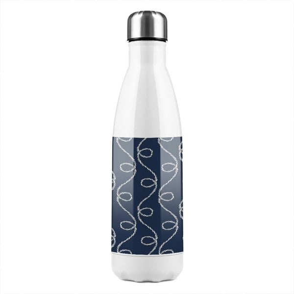 Benjamin Tate Design Anchor With Skull & Bones Stainless Steel Bottle