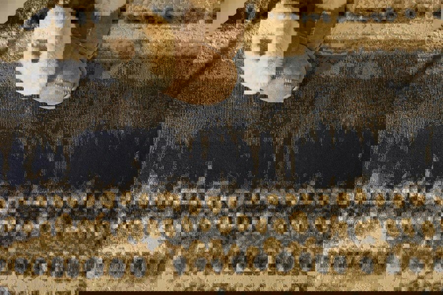 Batik Multicolour Abstract Rug | Unique Design | The Rugs