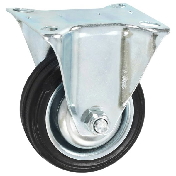 Berkfield 24 pcs Fixed Casters 75 mm
