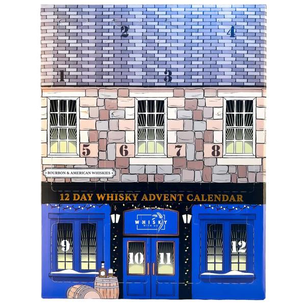Whisky With Us 12 Day American Whiskey Advent Calendar.  12 Premium American Whiskies and Bourbons with Tasting Videos